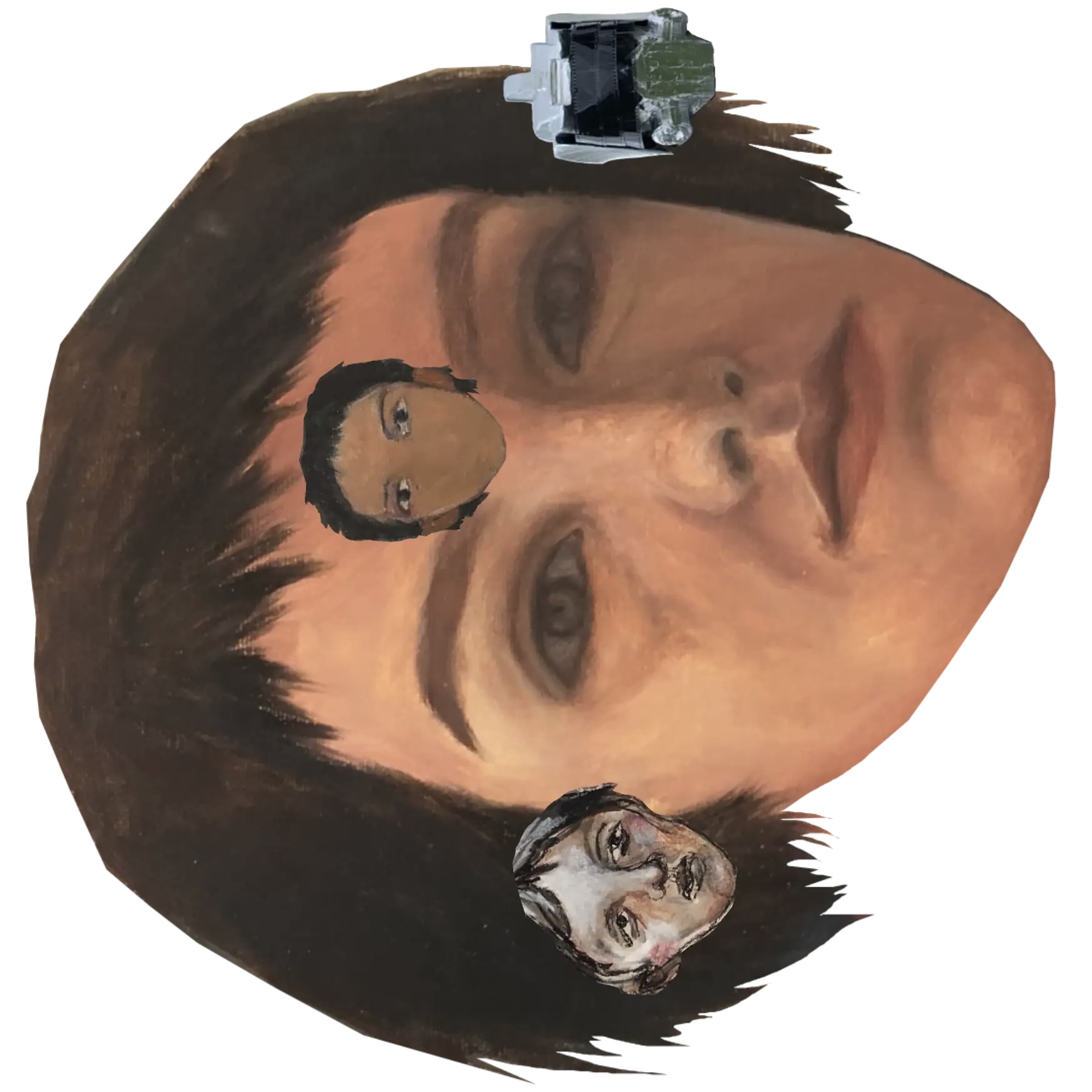 Portrait heads of Nina Hofstetter