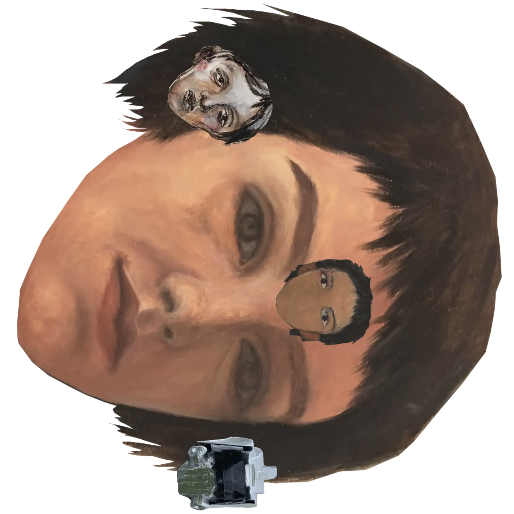 Portrait heads of Nina Hofstetter