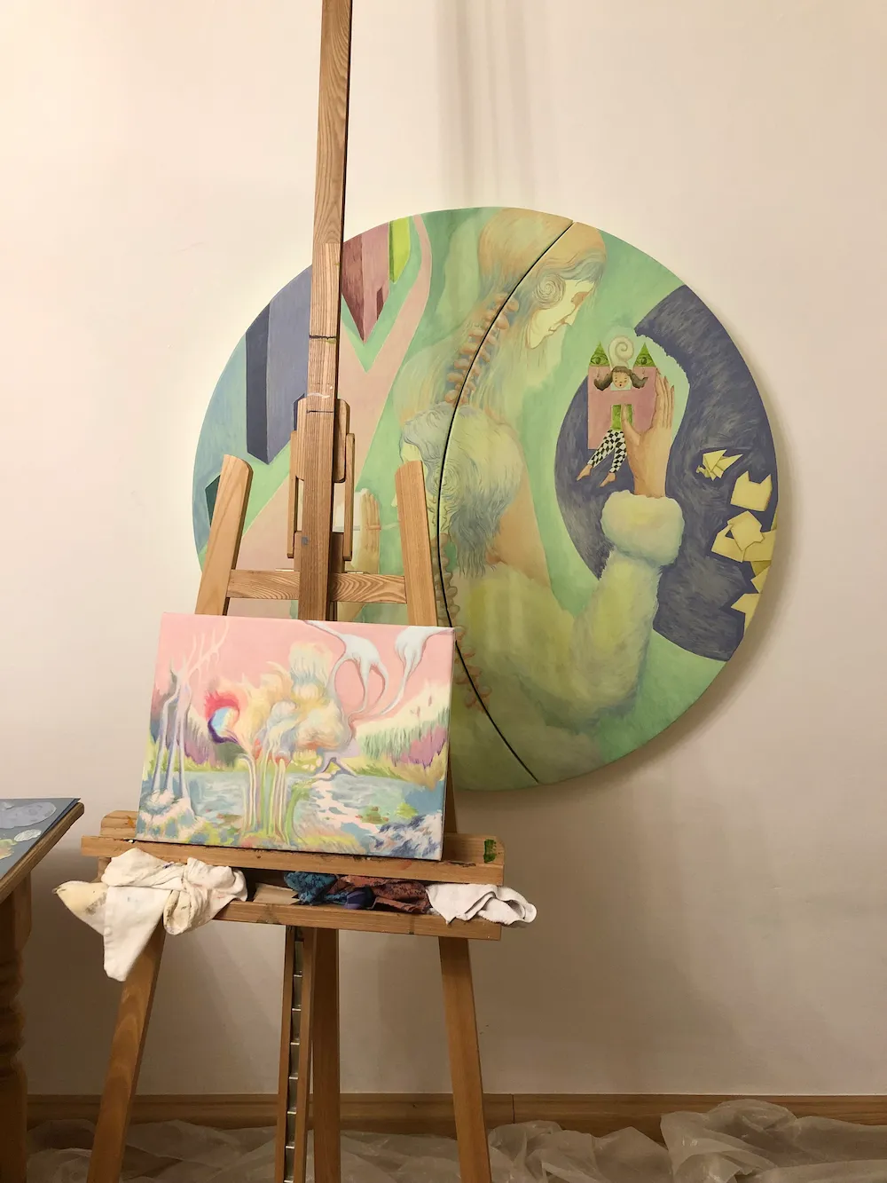 Selected paintings by Nina Hofstetter